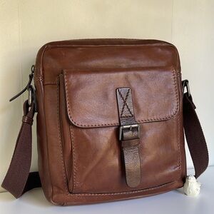 Artisan Genuine Leather Messenger Bag